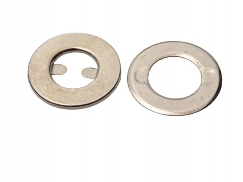 Oczka metalowe zaciskowe na wąsy 15 mm 10 sztuk