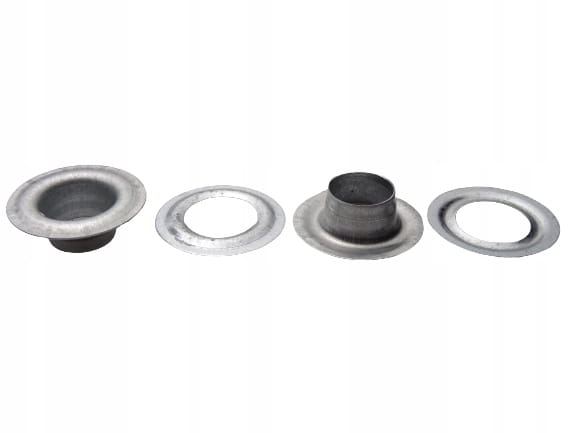 Oczka ocynk ocynkowane plandekowe banerowe 12 / 24 / 8 mm 100 sztuk