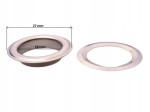 Oczka kaletnicze do FIRANEK ZASŁON 18 mm 50 sztuk