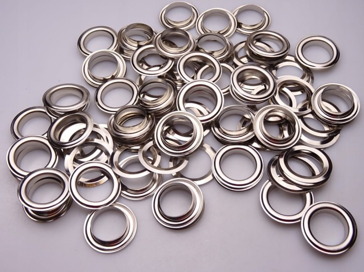 Oczka kaletnicze do FIRANEK ZASŁON 18 mm 50 sztuk