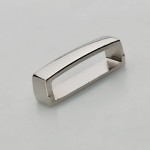 Szlufka metalowa do paska spodni 20 mm / 2 cm srebrna 1 sztuka