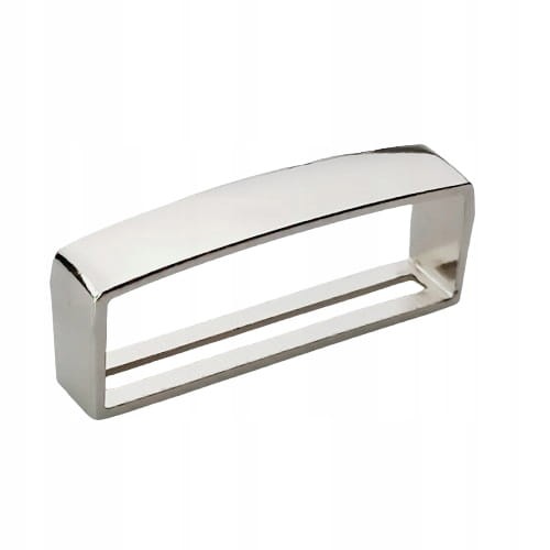 Szlufka metalowa do paska spodni 40 mm / 4 cm srebrna 1 sztuka