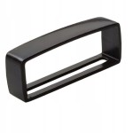 Szlufka metalowa do paska spodni 40 mm / 4 cm czarny mat 1 sztuka