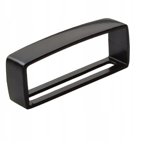 Szlufka metalowa do paska spodni 40 mm / 4 cm czarny mat 1 sztuka