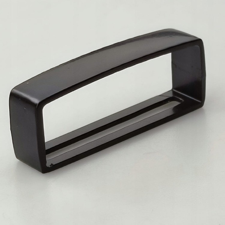 Szlufka metalowa do paska spodni 40 mm / 4 cm czarny mat 1 sztuka