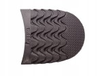 Fleki gumowe męskie do butów 7,5 mm trekking mocne 82 x 88 mm czarne