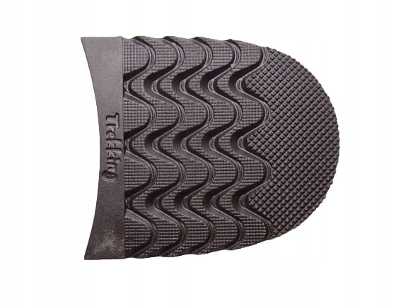 Fleki gumowe męskie do butów 7,5 mm trekking mocne 82 x 88 mm czarne