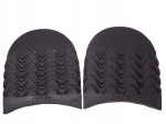 Fleki gumowe męskie do butów trekking mocne 95 x 100 mm czarny