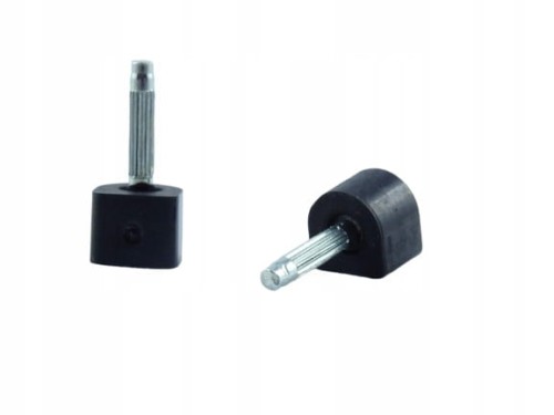 Fleki do butów z cienkim bolcem 2,4 mm 10 x 10 mm