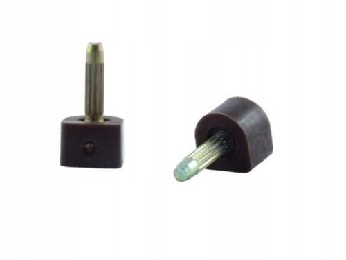 Fleki do butów supertap z bolcem 2,8 mm brąz 7 x 7 mm