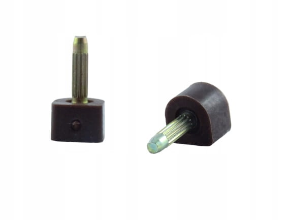 Fleki do butów supertap z bolcem 2,8 mm brąz 7 x 7 mm