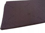 Guma twarda do butów na fleki 5 mm 10 x 20 cm brązowa