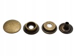 Napy zatrzaski metalowe kaletnicze 15 mm / 1000 sztuk stare złoto