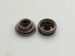 Napy zatrzaski kaletnicze 15 mm 50 sztuk czarny nikiel
