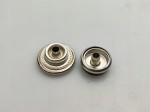 Napy zatrzaski nikiel 17 mm 50 szt wzorek