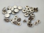 Napy alfa nikiel kaletnicze 15 mm 50 szt