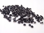 Nity zbitki kaletnicze szewskie 6 mm czarne 1000 sztuk