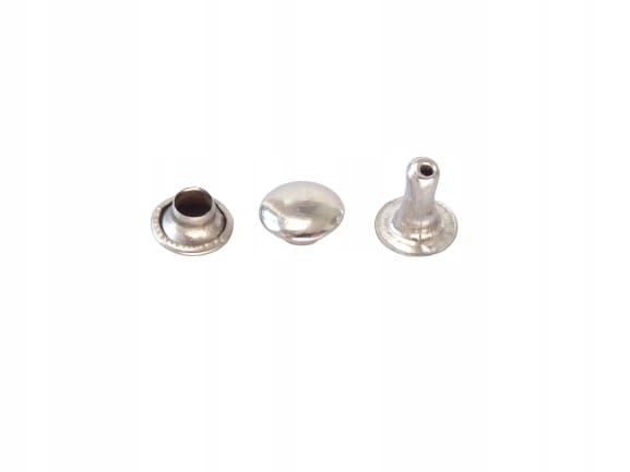 Nity zbitki kaletnicze szewskie nikiel 6 mm 1000sz