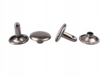 Nity kaletnicze dwustronne 10 mm LUX czarny nikiel 10 sztuk