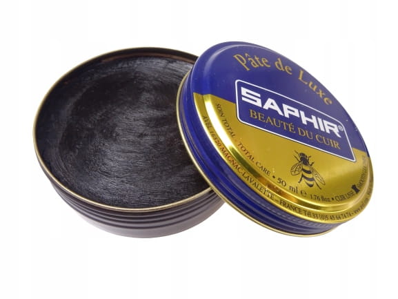 Pasta tradycyjna do butów Saphir ciemny brąz 50 ml
