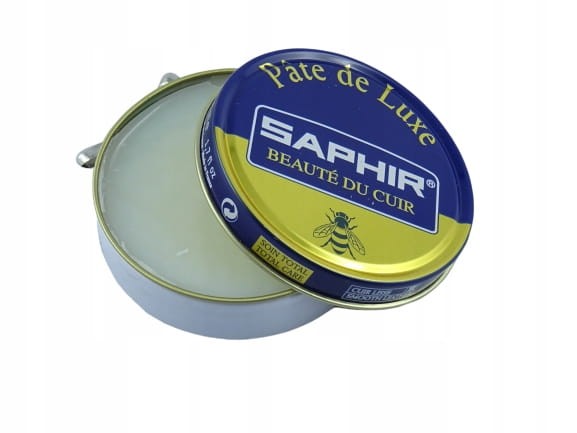 Pasta wosk tradycyjna lux do butów obuwia Saphir 50 ml bezbarwny