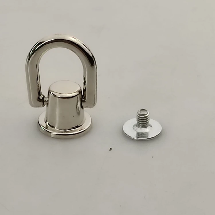 Uchwyt do torebki okucie kaletnicze 12 mm nikiel