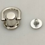Uchwyt do torebki okucie kaletnicze 12 mm nikiel