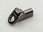 Uchwyt boczny do torby torebki prawy i lewy 27 / 12 mm czarny nikiel 2 sztuki