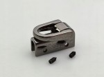 Uchwyt boczny do torby torebki prawy i lewy 27 / 12 mm czarny nikiel 2 sztuki