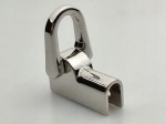 Uchwyt boczny do torby torebki prawy i lewy 27 / 12 mm czarny nikiel 2 szt