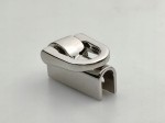 Uchwyt boczny do torby torebki prawy i lewy 27 / 12 mm czarny nikiel 2 szt