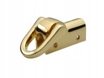 Uchwyt boczny do torby torebki prawy i lewy 27 / 12 mm złoty 2 szt