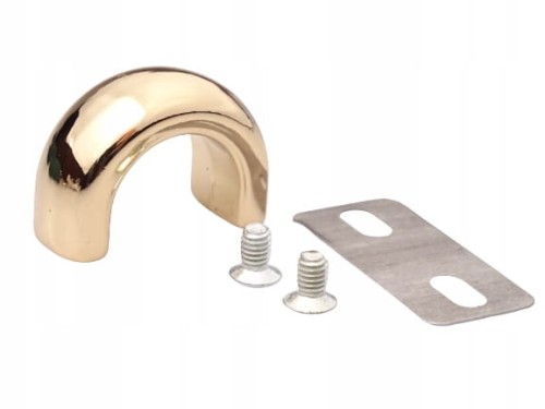 Uchwyt do torebki okucie kaletnicze 24 mm złoty