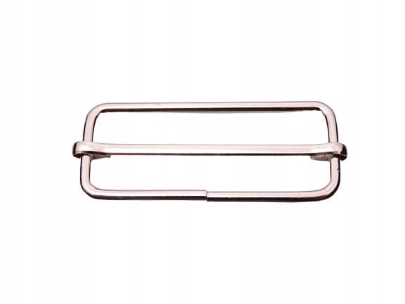 Ramka kaletnicza 50 / 18 / 3 mm 10 sztuk srebrny