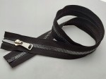 Zamek rozdzielczy kostkowy # 8 srebrny 80 cm