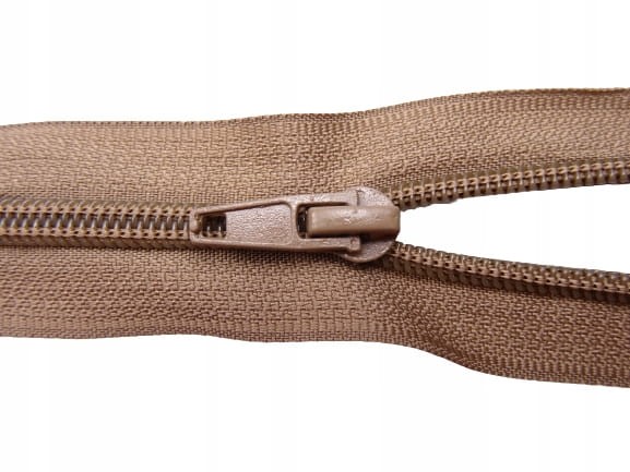 Zamek rozdzielczy spiralny 60 cm ciemny beż