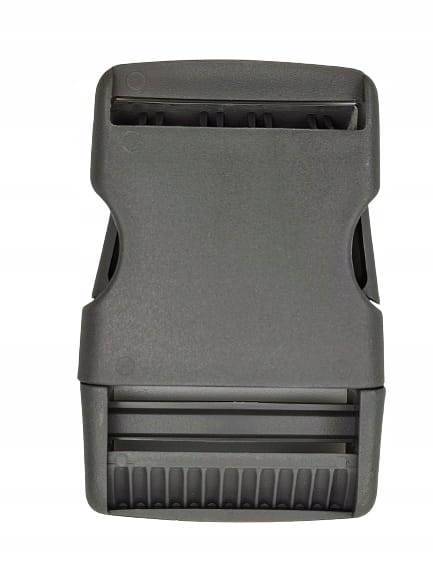 Klamra zatrzaskowa plastikowa 40 mm do paska 10 szt szary