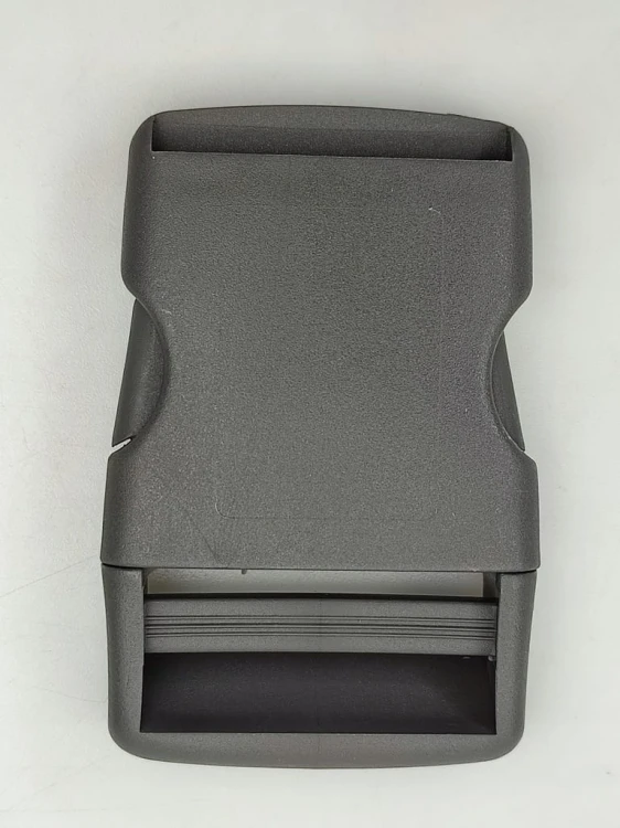 Klamra zatrzaskowa plastikowa 40 mm do paska 10 szt szary