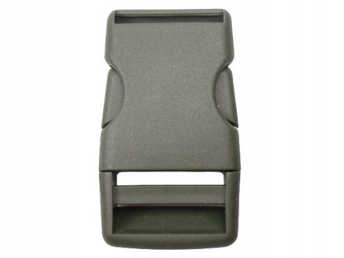 Klamra zatrzaskowa plastikowa 30 mm 10 szt oliwka
