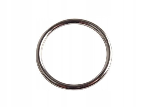 Kółko kaletnicze do paska 30 / 3 mm srebrny 1 szt