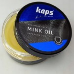 Mink oil pasta olejowa do butów skóry Kaps 100 ml bezbarwny