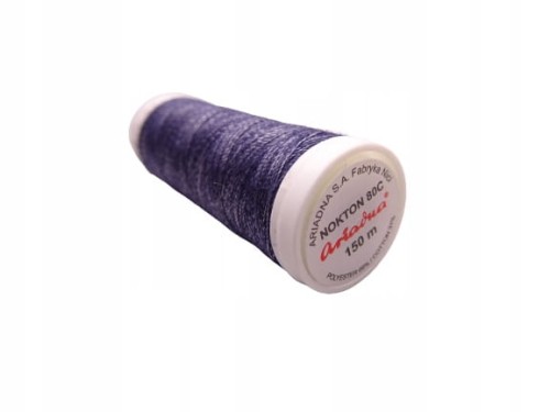 Nici do szycia jeans 150 Nokton 80C fioletowe 4022
