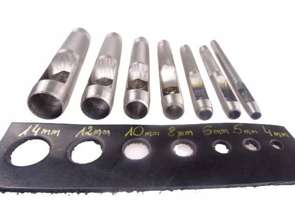 Zestaw do montażu oczek 4 mm wybijak zakuwacz zbijak 100 sztuk oczek