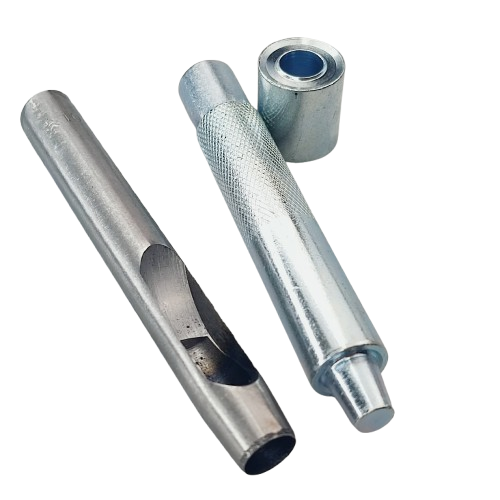 Zestaw do montażu oczek 10 / 17 / 6 mm zbijak wybijak 100 sztuk