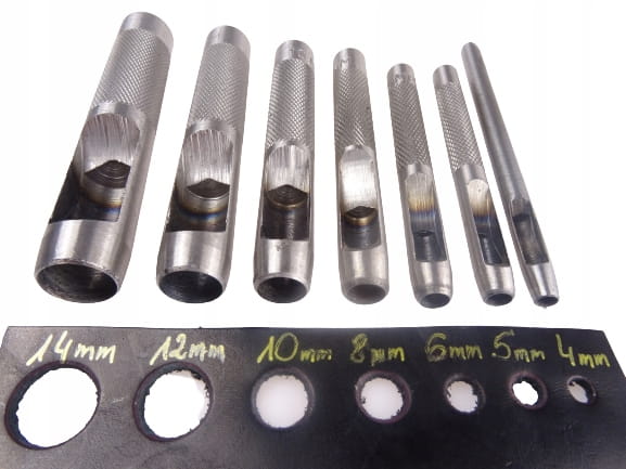 Zestaw do montażu oczek 12 mm nierdzewnych 50 sztuk