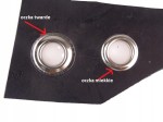 Zestaw do montażu oczek 12 mm nierdzewnych 50 sztuk