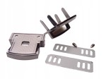 Zamek zapięcie metalowe do teczki 35 /35 mm czarny