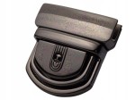 Zamek zapięcie metalowe do teczki 50 / 52 mm czarny