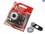 Oczka z mini praską 12 / 24 / 5 mm srebrny 10 sztuk oczek