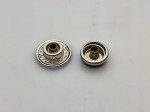 Napy zatrzaski nikiel kaletnicze 17 mm 50 szt
